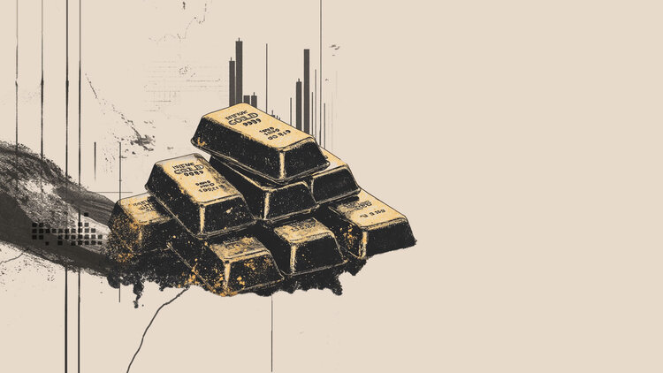 金价在创纪录的上涨后回落，因获利了结的情况出现，但避险需求依然存在